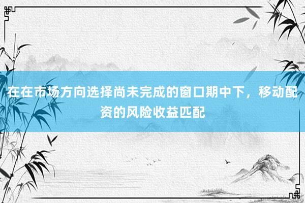 在在市场方向选择尚未完成的窗口期中下，移动配资的风险收益匹配