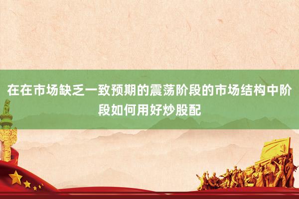 在在市场缺乏一致预期的震荡阶段的市场结构中阶段如何用好炒股配