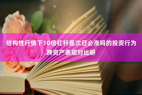 结构性行情下10倍杠杆是次日必涨吗的投资行为跨资产表现对比研