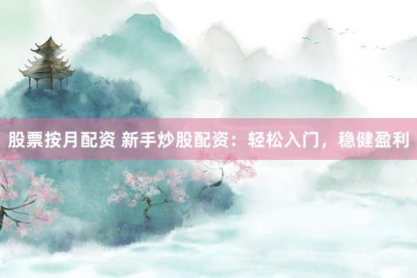 股票按月配资 新手炒股配资：轻松入门，稳健盈利